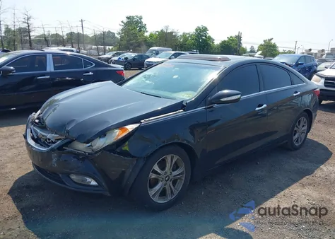 2011 Hyundai Sonata Limited z USA, uszkodzony, nr VIN 5NPEC4AC1BH240466